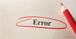 We all can and do make errors and omissions