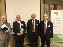 EWI awards Honorary Fellowship to James Badenoch QC, Roger Clements and Chris Pamplin