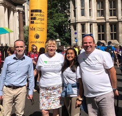 EWI Team completes London Legal Walk