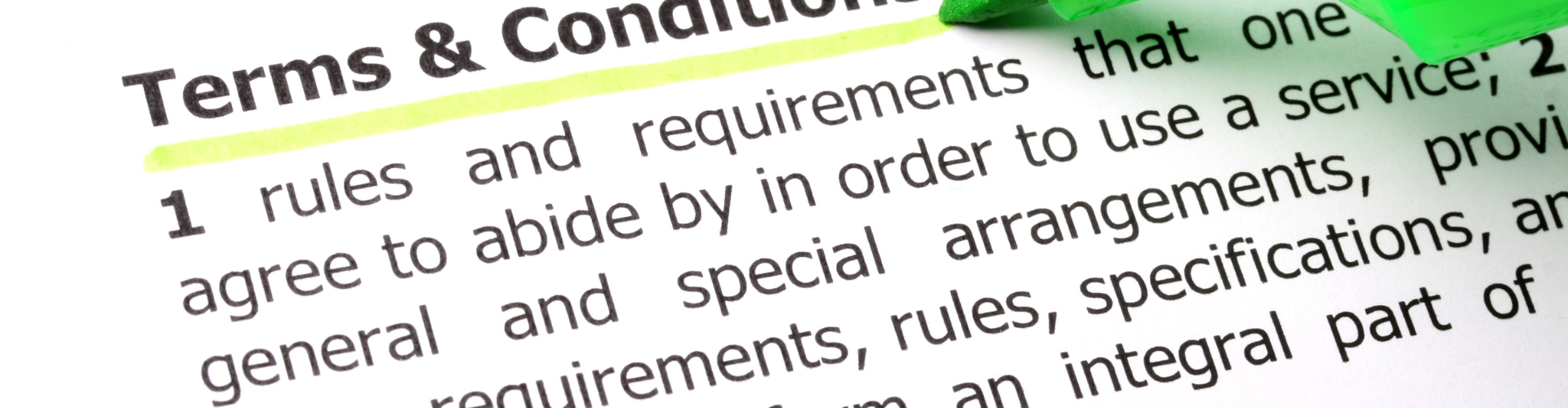 Expert Terms and Conditions of Engagement